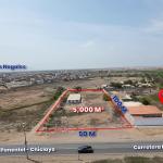 VENTA DE AMPLIO TERRENO DE 5000 M2 EN CARRETERA PIMENTEL
